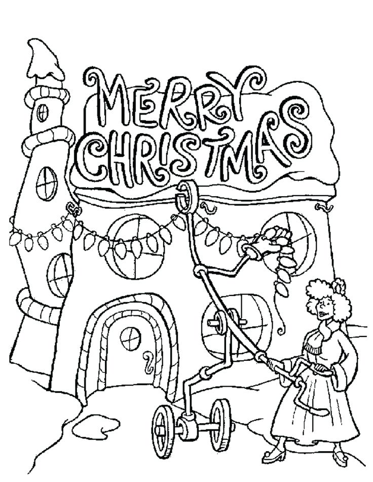736x951 How The Grinch Stole Christmas Coloring Pages Coloring Sheets