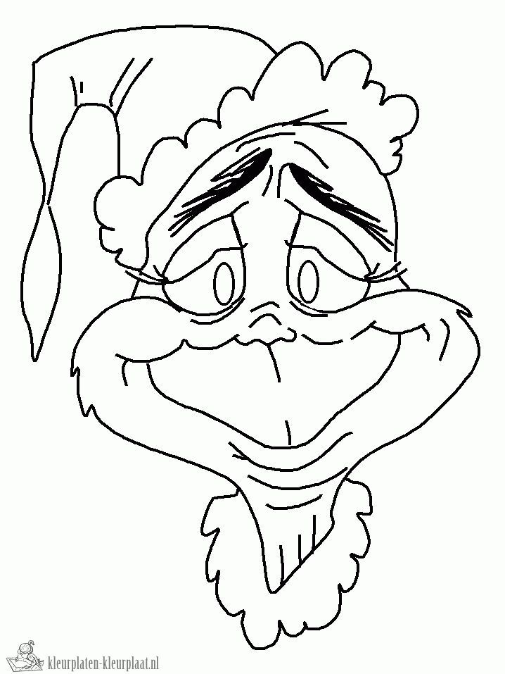 718x957 Merry Christmas Coloring Pages Of The Grinch Pictures Www.sd Ram