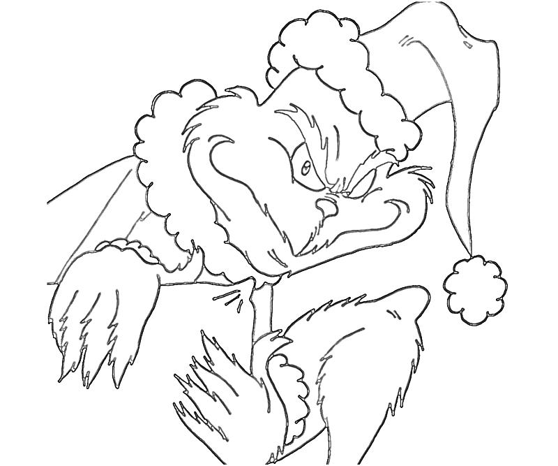 800x667 Grinch Coloring Pages