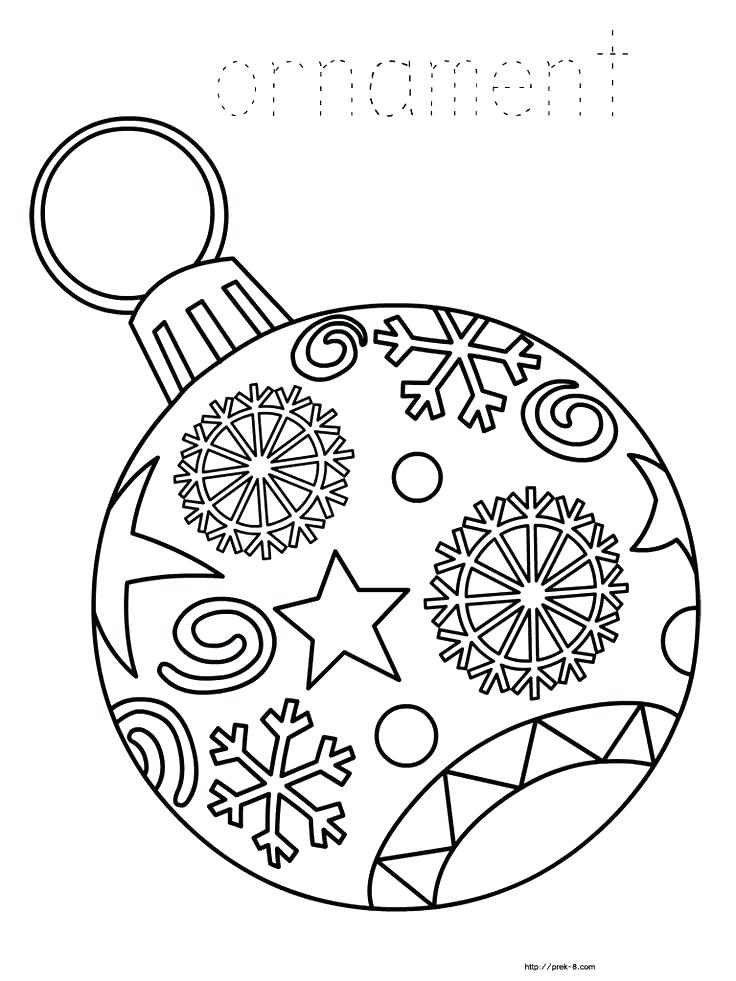 Christmas Decorations Coloring Pages Coloring Book Ornament 736x981 Christmas Decorations Coloring Pages Coloring Book Ornament