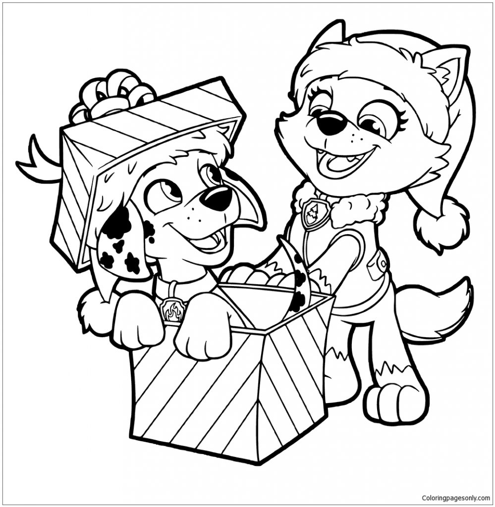 Impressive Christmas Coloring Pages Online 42 999x1024 Impressive Christmas Coloring Pages Online 42