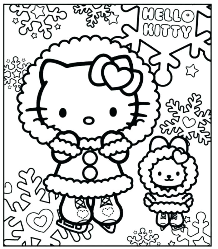 Christmas Coloring Pages Pdf In Addition To Hello Kitty Coloring 698x800 Christmas Coloring Pages Pdf In Addition To Hello Kitty Coloring