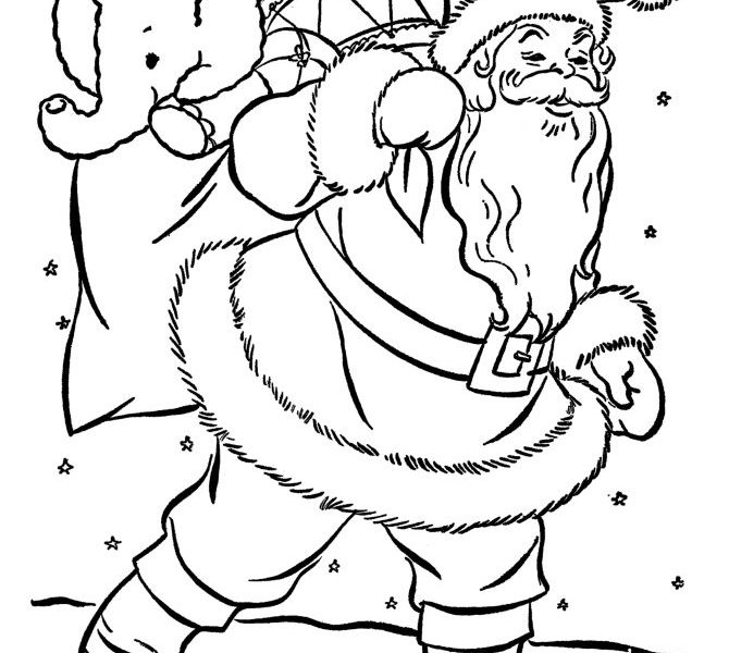 Santa Coloring Pages Pdf 1453 Free Printable Christmas Coloring 670x600 Santa Coloring Pages Pdf 1453 Free Printable Christmas Coloring
