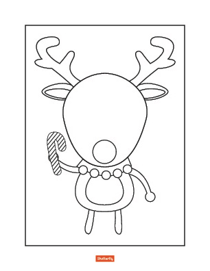 306x396 35 Christmas Coloring Pages For Kids Shutterfly