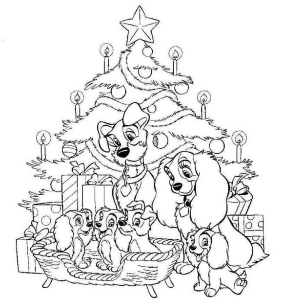 580x613 Disney Christmas Coloring Pages Free 5466 Cartoons, Celebrations