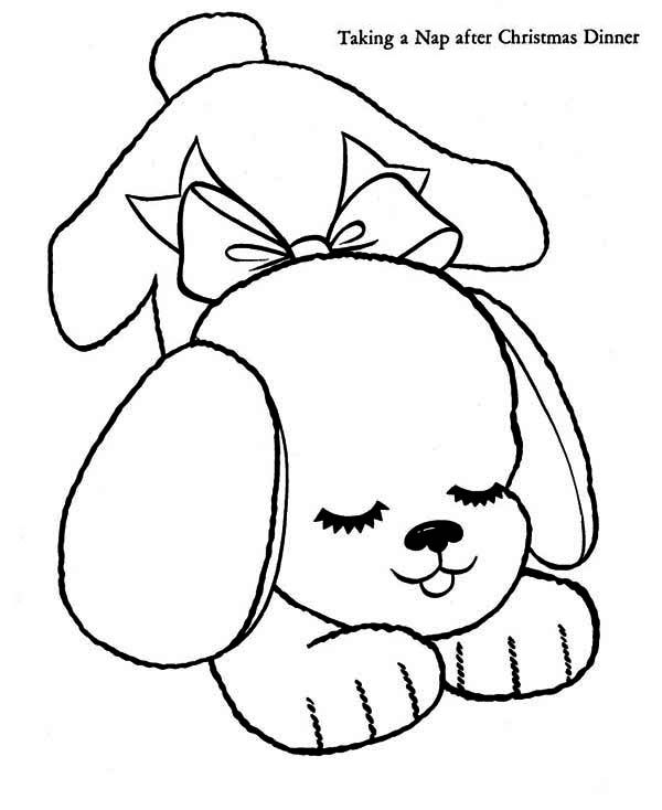 Free Coloring Pages Of A Sleeping Puppy 600x734 Free Coloring Pages Of A Sleeping Puppy