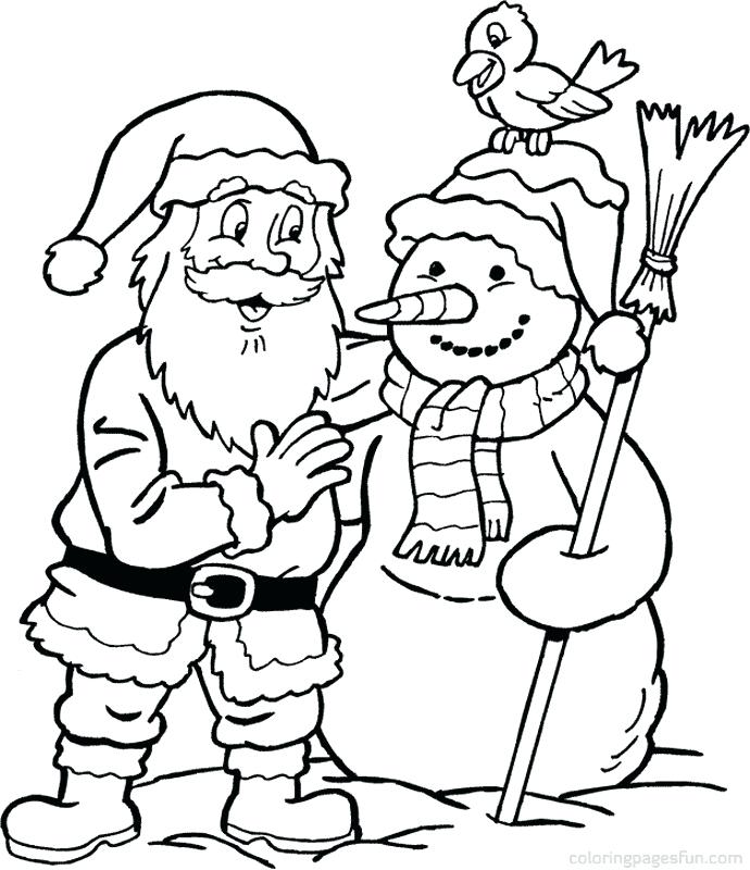 690x800 Free Santa Coloring Pages Free Ornament Coloring Page Creations