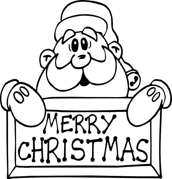 600x627 Santa Claus Coloring Sheets