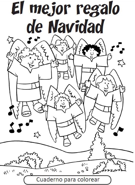 547x745 Spanish Christmas Coloring Pages Christmas Coloring Sheets