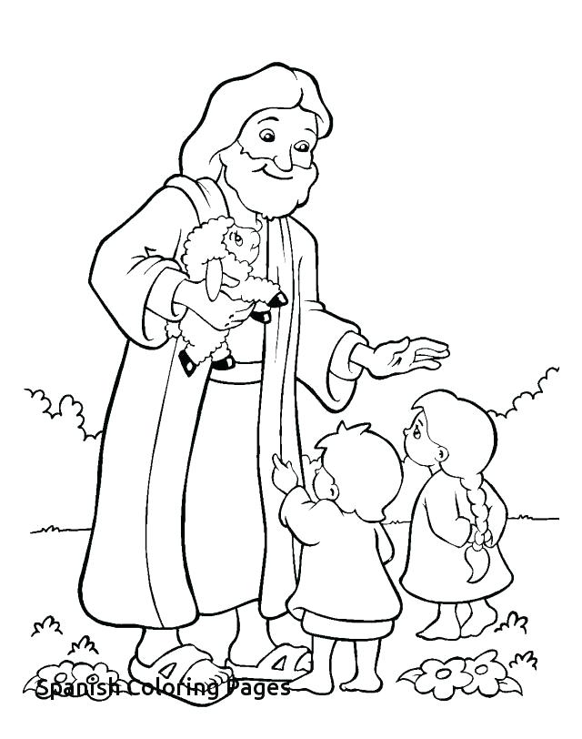 640x812 Coloring Pages In Spanish Fan Coloring Page Free Printable Bible