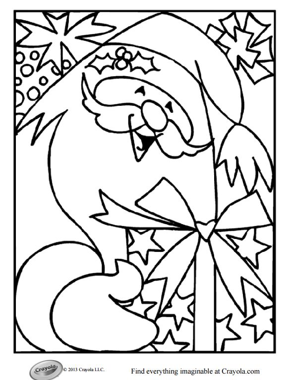 Free Christmas Coloring Pages 579x768 Free Christmas Coloring Pages