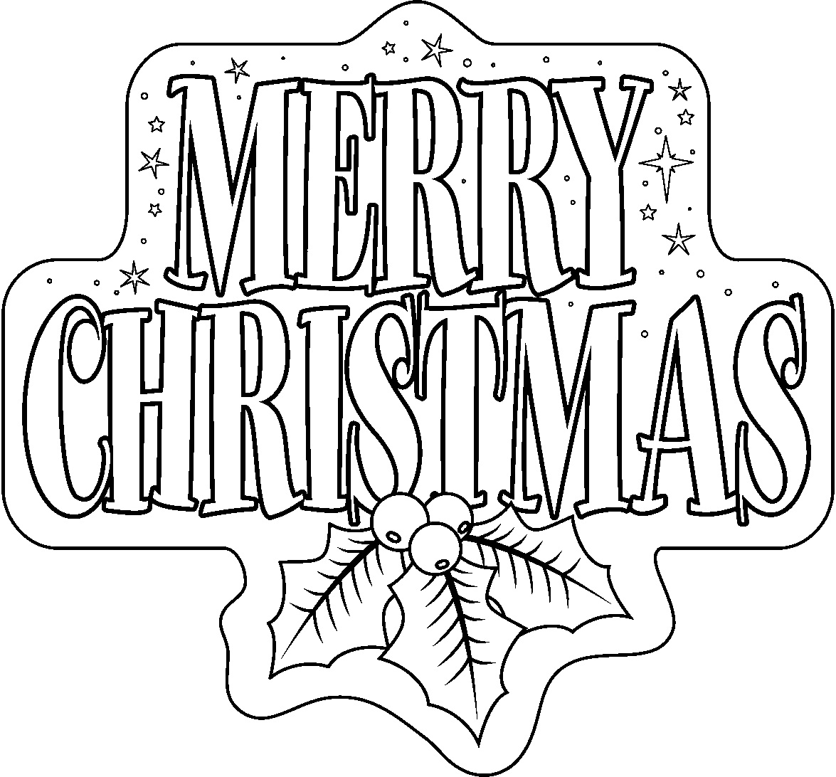 Free Printable Merry Christmas Coloring Pages 1175x1092 Free Printable Merry Christmas Coloring Pages