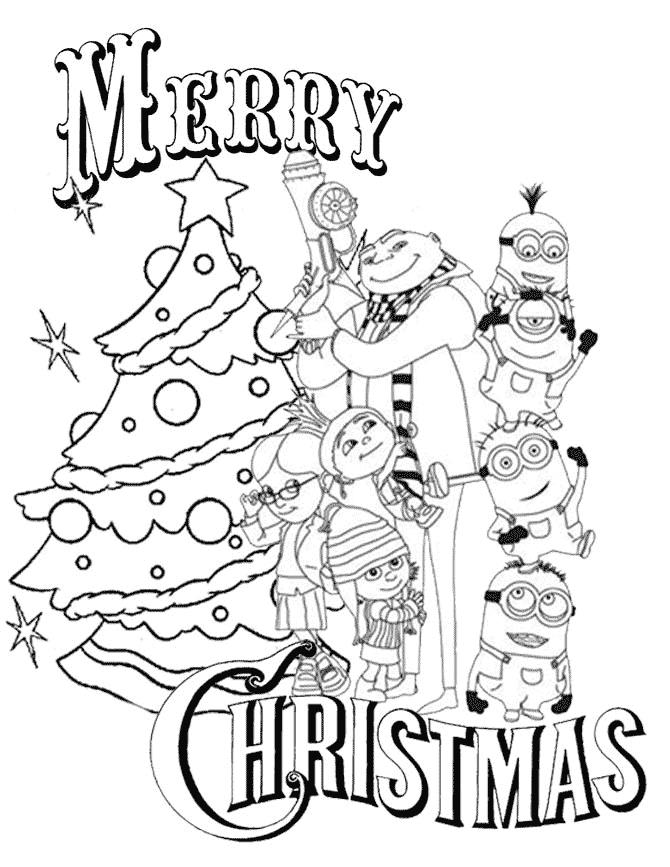 670x867 Minion Christmas Coloring Pages Just Colorings