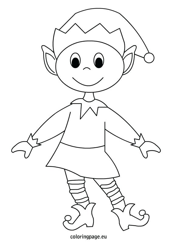 Elf Coloring Page Free Printable Elf Coloring Page For Kids Free 595x804 Elf Coloring Page Free Printable Elf Coloring Page For Kids Free