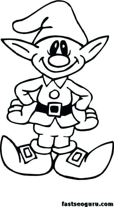 Christmas Elves Coloring Pages Elf Coloring Pages For Kids Elf 393x711 Christmas Elves Coloring Pages Elf Coloring Pages For Kids Elf