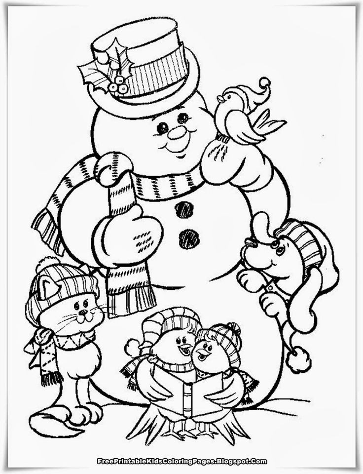 736x960 Snowman Family Coloring Page Awesome Mejores 32 De