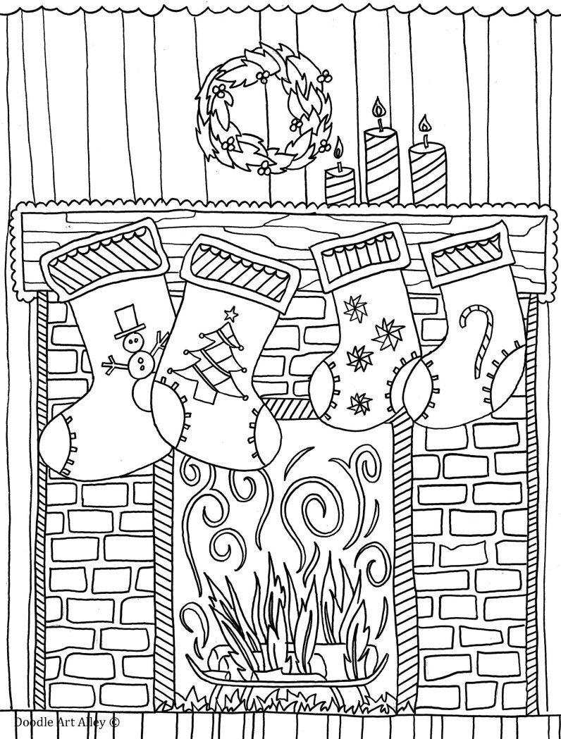 Fireplace Coloring Pages Embroidery, Adult 796x1049 Fireplace Coloring Pages Embroidery, Adult