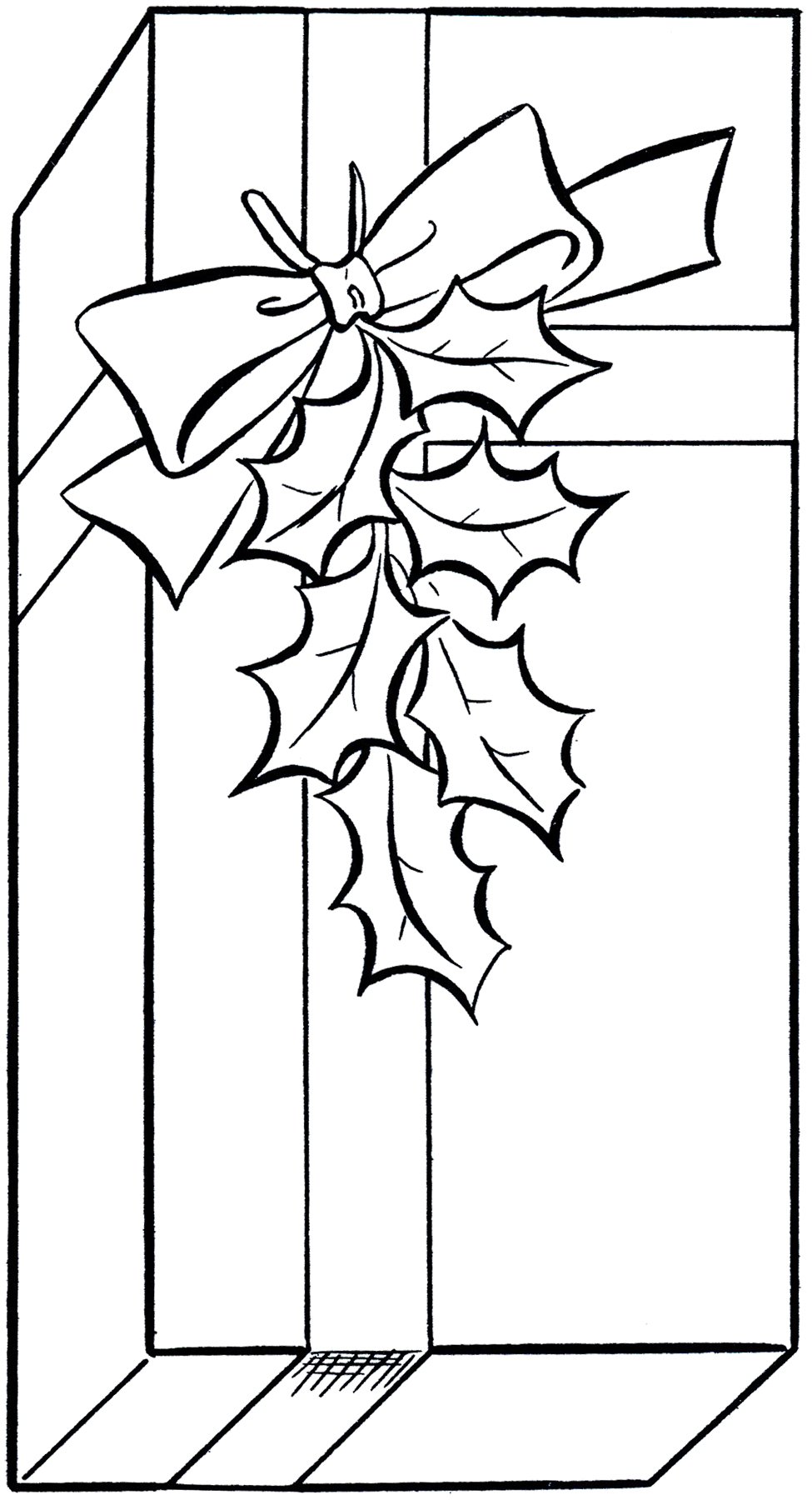 Holiday Gift Clip Art Image 975x1800 Holiday Gift Clip Art Image