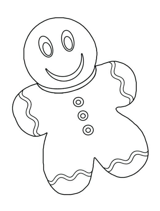 Christmas Gingerbread Man Coloring Pages at GetColorings.com | Free ...