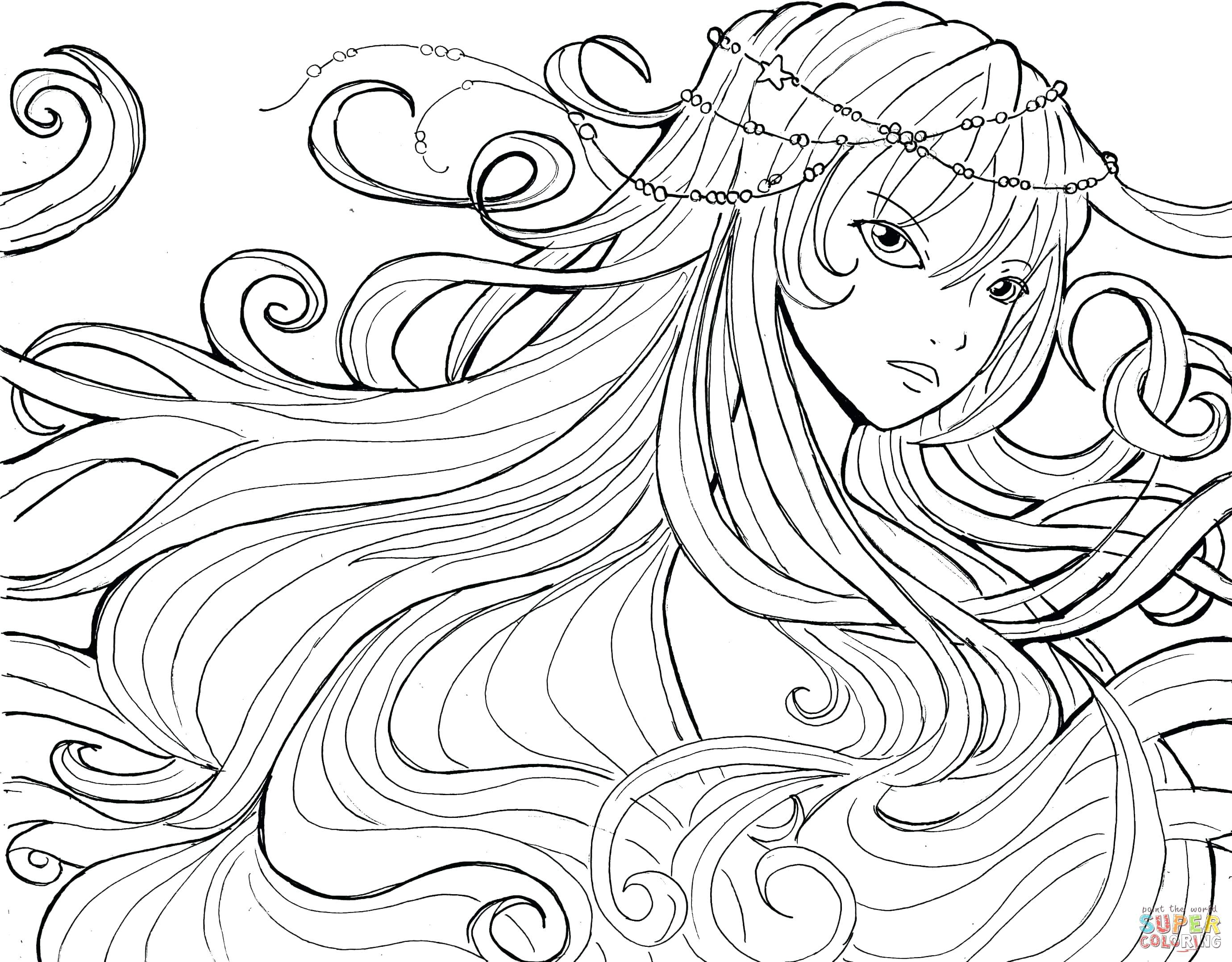 Anime Coloring Pages Christmas Girls Free Page Water Soul Vampire 2760x2156 Anime Coloring Pages Christmas Girls Free Page Water Soul Vampire