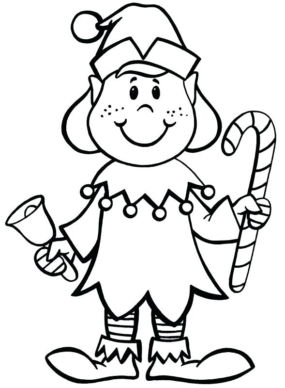 Christmas Elf Coloring Pages Free Printable Elf Coloring Pages 589x800 Christmas Elf Coloring Pages Free Printable Elf Coloring Pages