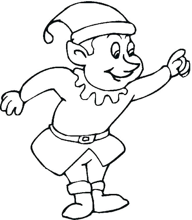 Elf Printable Coloring Pages Cute Little Girl Elf Coloring Pages 660x759 Elf Printable Coloring Pages Cute Little Girl Elf Coloring Pages