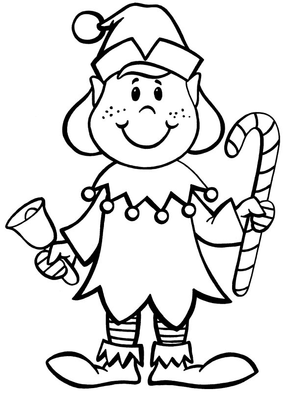 Elves Coloring Pages Elf Coloring Pages In Christmas Coloringstar 589x800 Elves Coloring Pages Elf Coloring Pages In Christmas Coloringstar