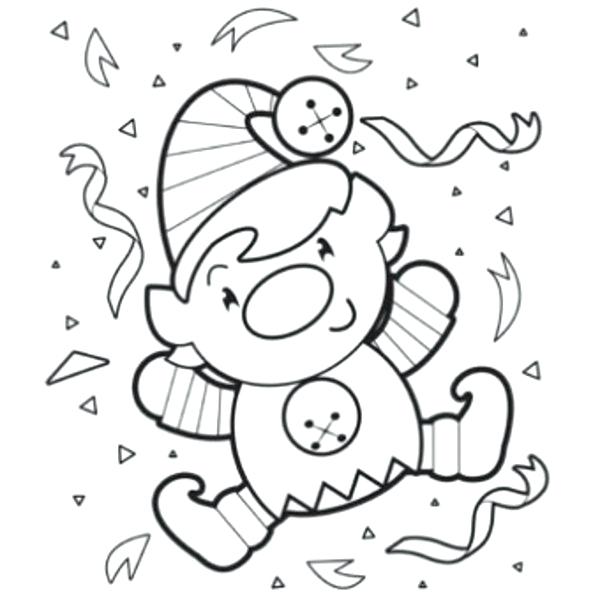 Christmas Elves Coloring Pages Time Elf Print Coloring Pages 600x600 Christmas Elves Coloring Pages Time Elf Print Coloring Pages
