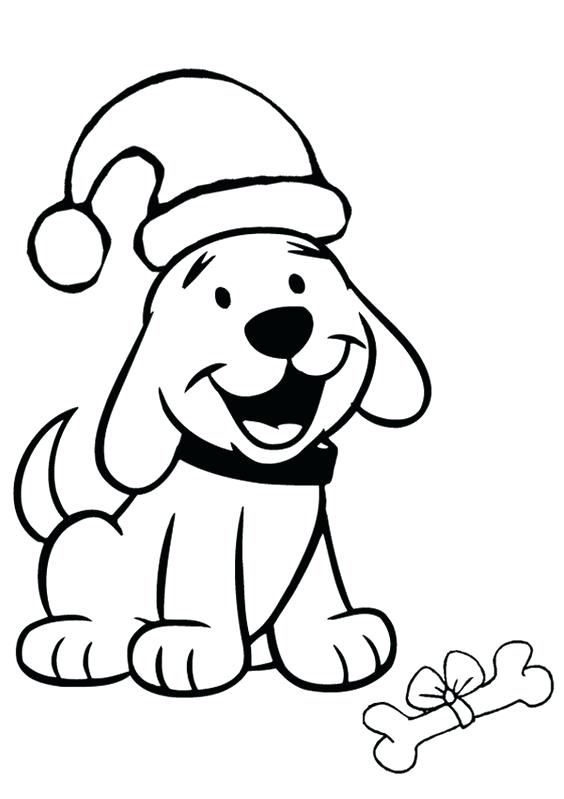 Puppies Coloring Pages Free Coloring Christmas Santa Hat Coloring 564x799 Puppies Coloring Pages Free Coloring Christmas Santa Hat Coloring