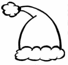Santa Hat Coloring Pages Holiday Coloring Pages 235x224 Santa Hat Coloring Pages Holiday Coloring Pages