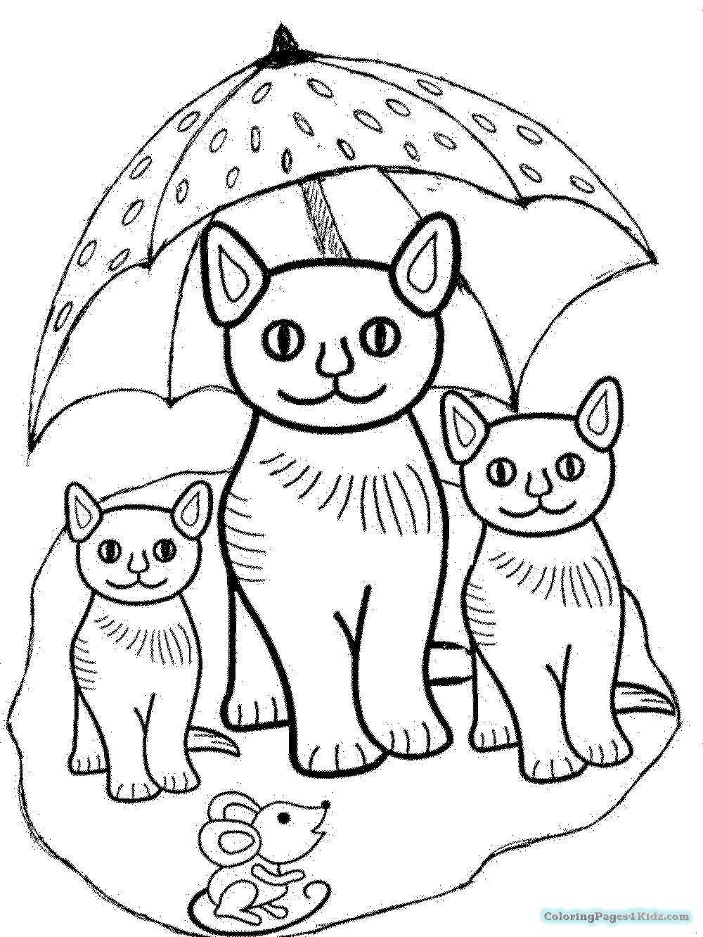 1000x1332 Christmas Kitten Coloring Pages Coloring Pages For Kids
