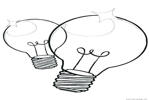 Christmas Lights Coloring Pages Print Light Bulb Page Printable 520x350 Christmas Lights Coloring Pages Print Light Bulb Page Printable