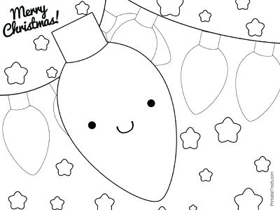 400x300 Christmas Lights Coloring Pages Coloring Pages Lights Coloring