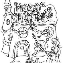 220x220 Whoville's Merry Christmas Lights Coloring Pages