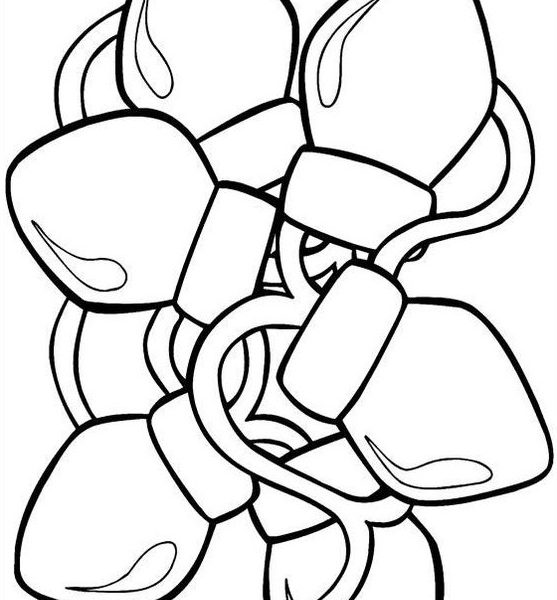 557x600 Christmas Light Coloring Sheet Coloring Pages