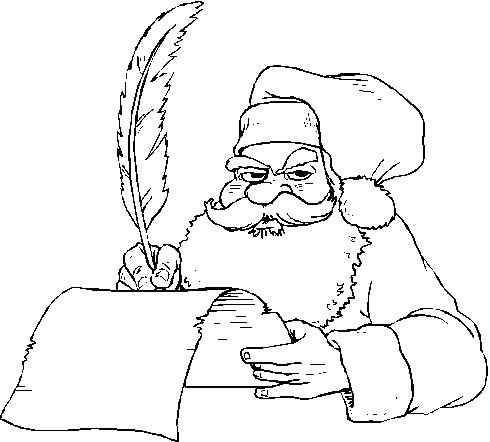 Christmas List Coloring Page at GetColorings.com | Free printable ...