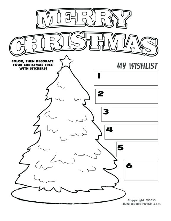 Christmas List Coloring Page at GetColorings.com | Free printable ...