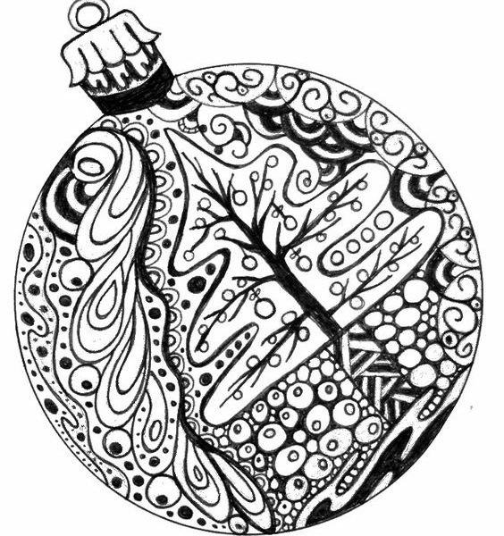 564x600 Christmas Mandala Coloring Pages Printable Adult