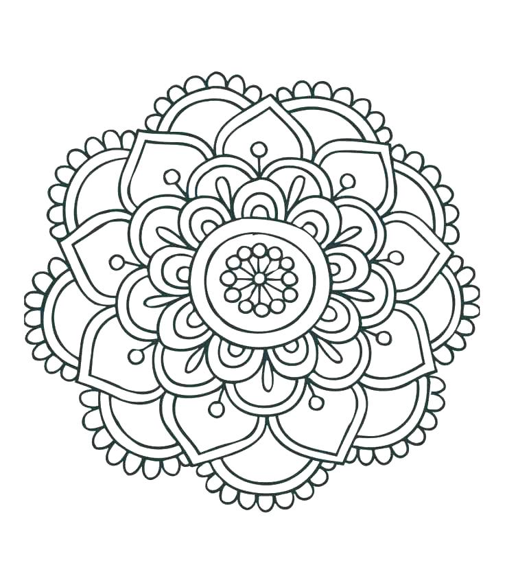 Free Mandala Coloring Pages To Print Free Printable Christmas 736x849 Free Mandala Coloring Pages To Print Free Printable Christmas