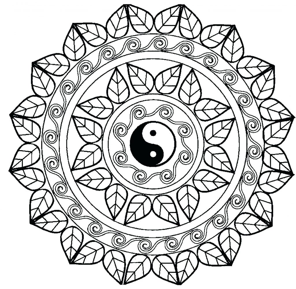 Coloring Pages ~ Printable Mandala Coloring Pages Elegant On 1024x1001 Coloring Pages ~ Printable Mandala Coloring Pages Elegant On