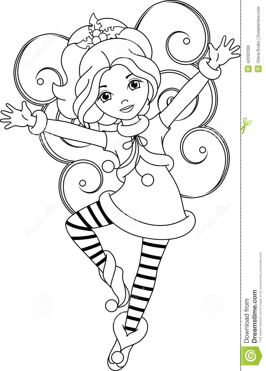Christmas Fairy Coloring Pages 933x1300 Christmas Fairy Coloring Pages
