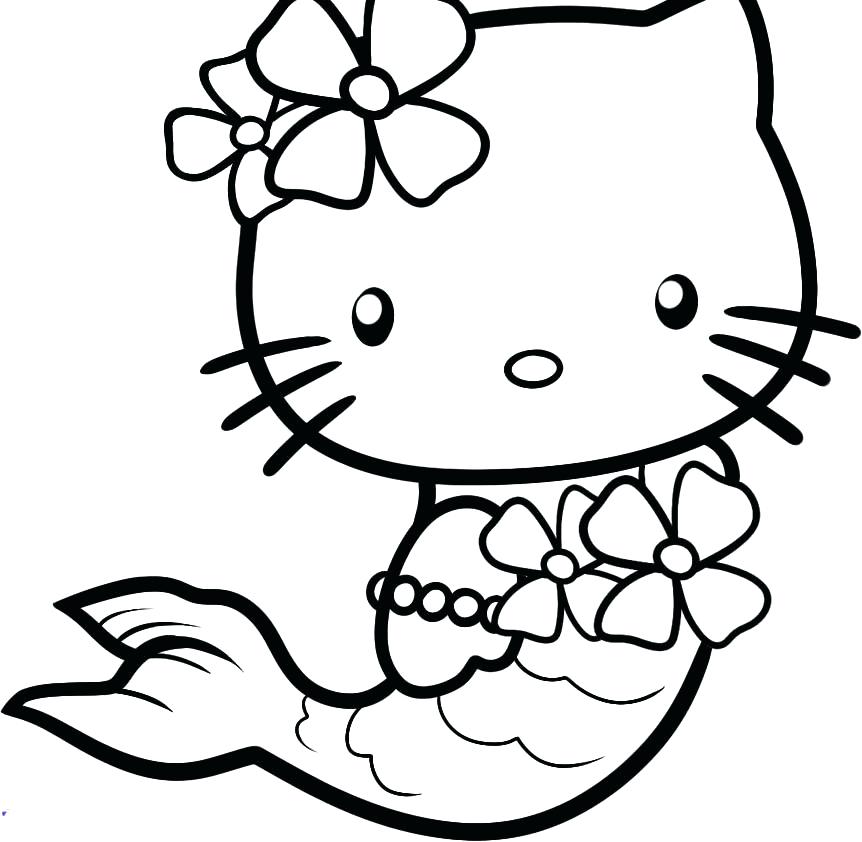 Coloring Pages For Hello Kitty Good Hello Kitty Mermaid Coloring 862x842 Coloring Pages For Hello Kitty Good Hello Kitty Mermaid Coloring