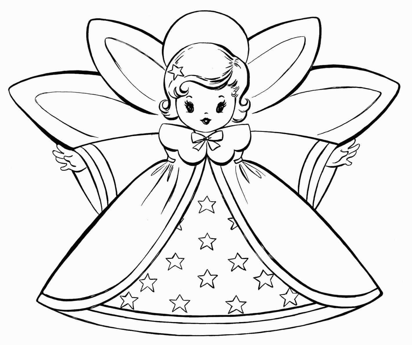 Christmas Mistletoe Coloring Pages