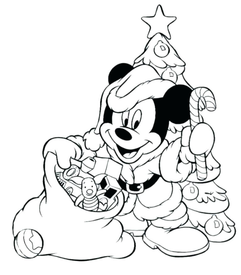 768x877 Unique Print Mickey Mouse Coloring Pages Or To With Tree On