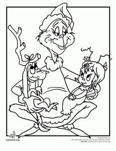 Christmas Movie Coloring Pages