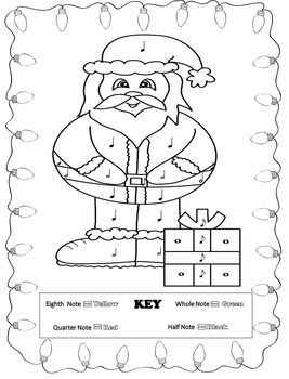 Music Coloring Pages (16 Christmas Music Coloring Sheets) By Emily 267x350 Music Coloring Pages (16 Christmas Music Coloring Sheets) By Emily