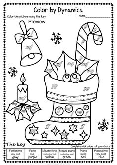 Simple And Fun Christmas Music Coloring Activity For Kids. This 236x334 Simple And Fun Christmas Music Coloring Activity For Kids. This