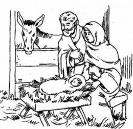 260x252 30 Best Nativity Coloring Pages Images On Xmas