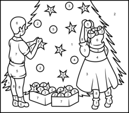 Christmas Coloring Pages 256x226 Christmas Coloring Pages