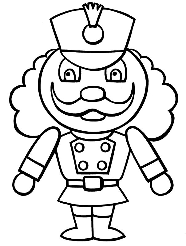 605x800 Nutcracker Coloring Pages